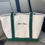 Jesus Saves, Canvas Tote