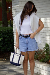 Love Binds Mini Canvas Tote