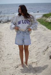 W/ LOVE Mockneck