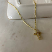 Jesus Loves you, Cross Necklace